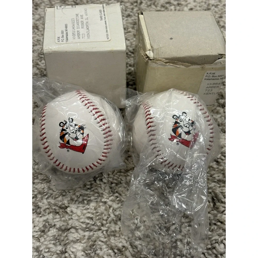 KELLOGGS TONY THE TIGER OFFICIAL RAWLINGS BASEBALL (Major League Baseball 1991)